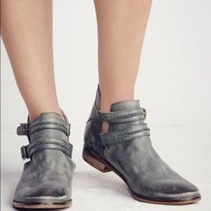 Free People Forrest Green Ankle Boot Size 7.5